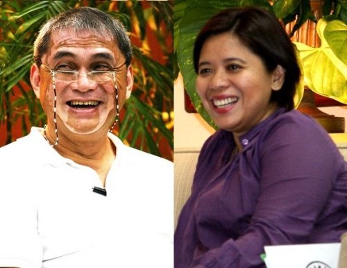 Ed Panlilio and Grace Padaca